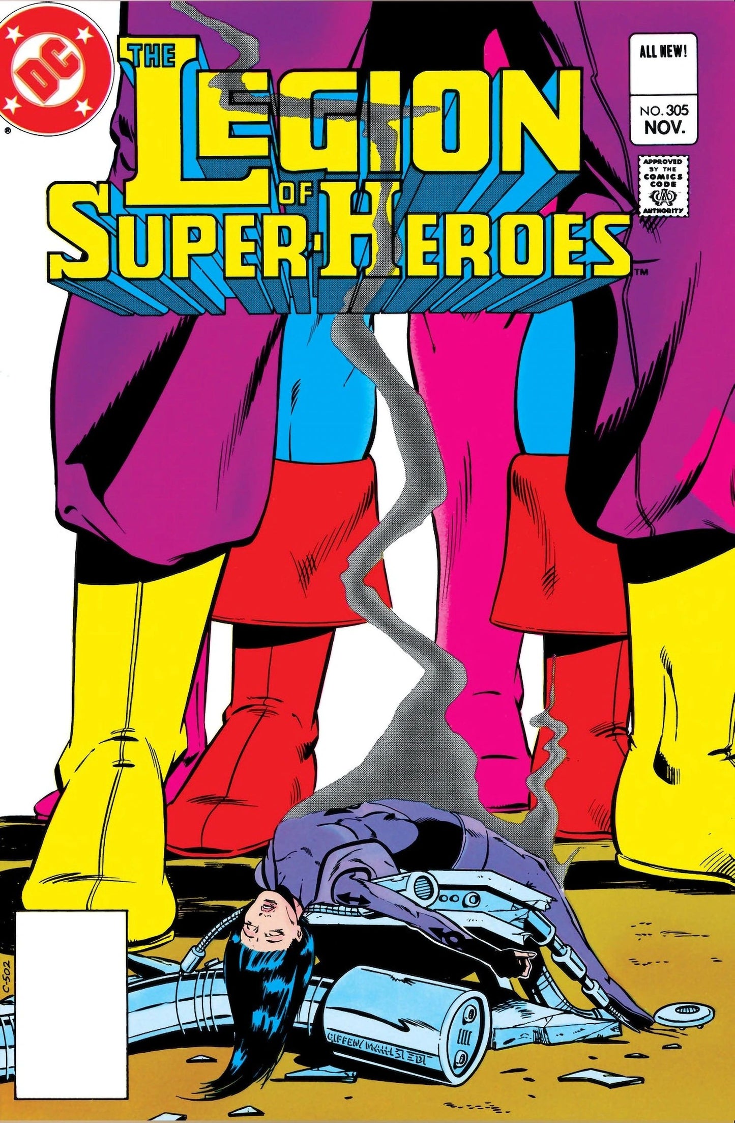 COVER LEGION 305 - SHRINKING VIOLET