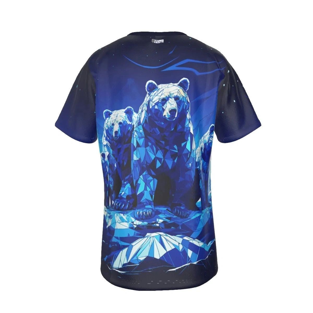 BLUE BEARS ISOMETRIC ALL-OVER PRINT SHIRT and tank