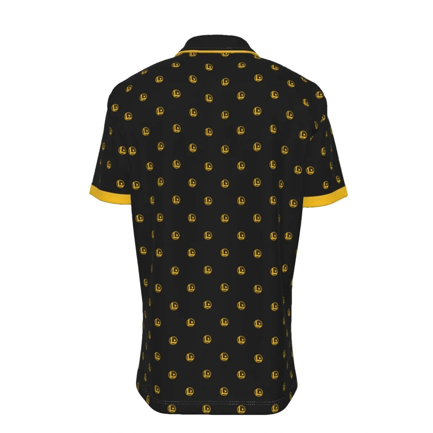 LEGION L Button up dress shirt - black and gold