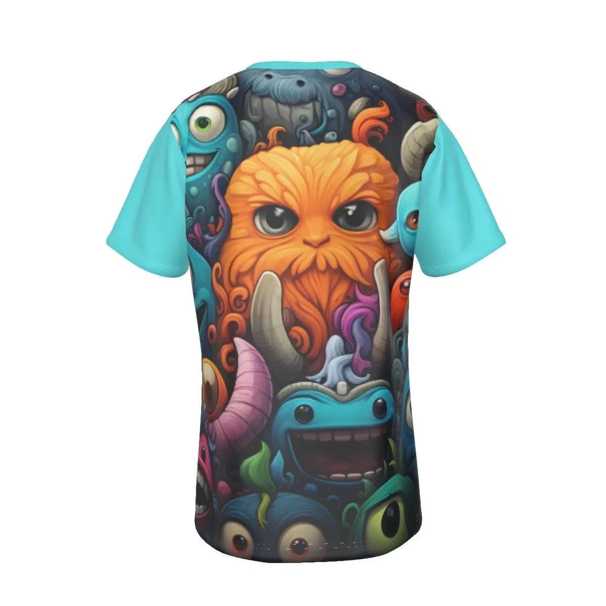 MONSTER GALORE ALL-OVER PRINT SHIRT and tank