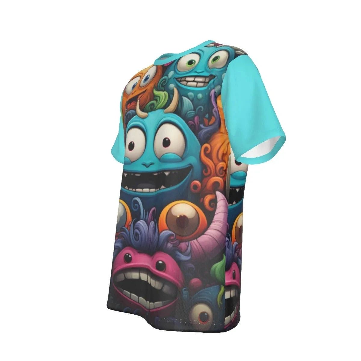 MONSTER GALORE ALL-OVER PRINT SHIRT and tank