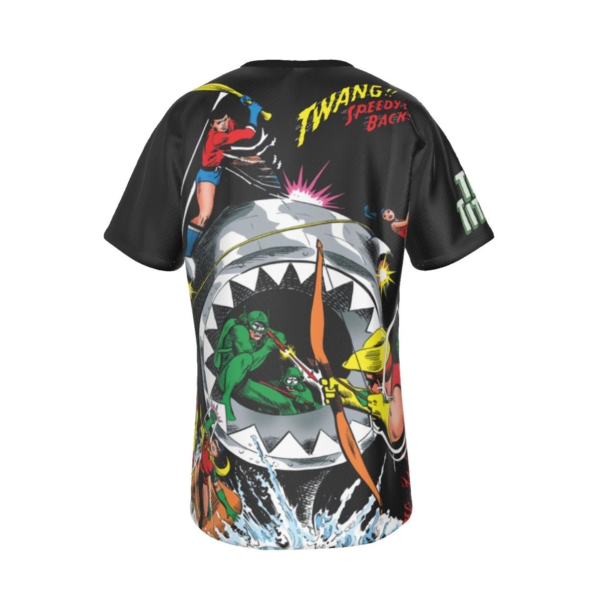 TEEN TITANS SPEEDYS BACK ALL-OVER PRINT SHIRT