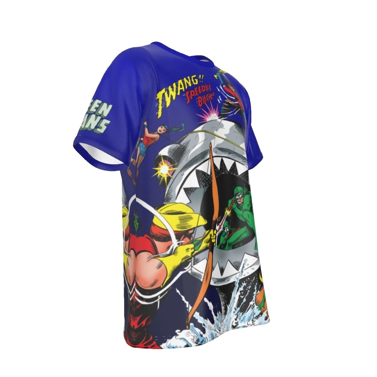 TEEN TITANS SPEEDYS BACK ALL-OVER PRINT SHIRT