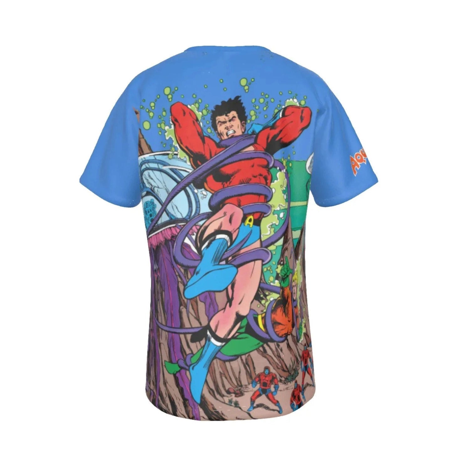 TEEN TITANS AQUALAD ALL-OVER PRINT SHIRT