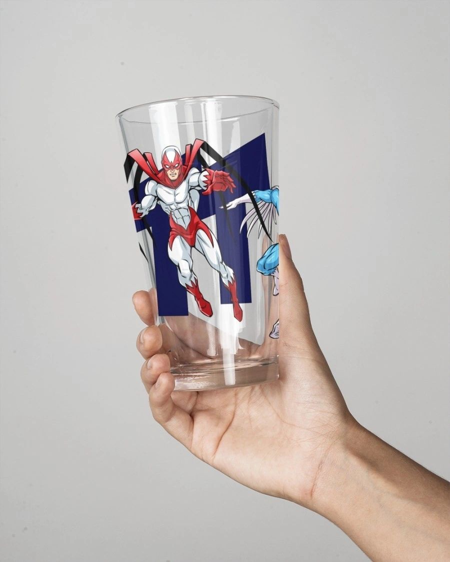 HAWK & DOVE READY Pint Glass (with Free Shipping)