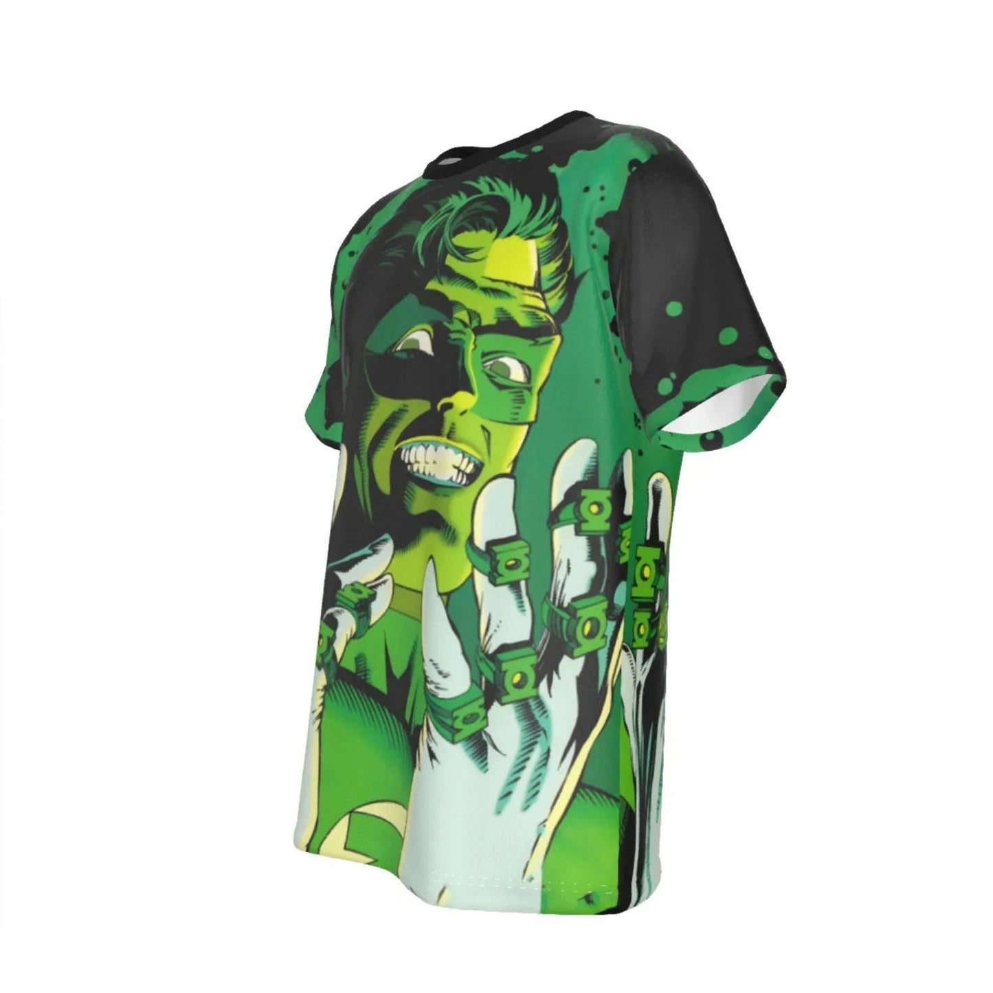 GREEN LANTERN RINGS RINGS RINGS ALL OVER PRINT TSHIRT