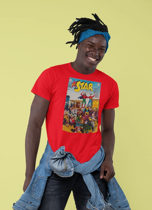 COVER ALL STAR COMICS 54 - THE ATOM