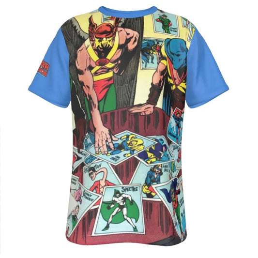 THE ATOM ALL STAR SQUAD ALL-OVER PRINT SHIRT AND TANK TOP