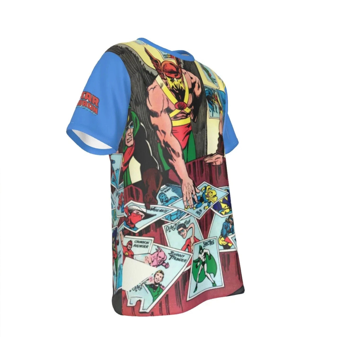 THE ATOM ALL STAR SQUAD ALL-OVER PRINT SHIRT AND TANK TOP