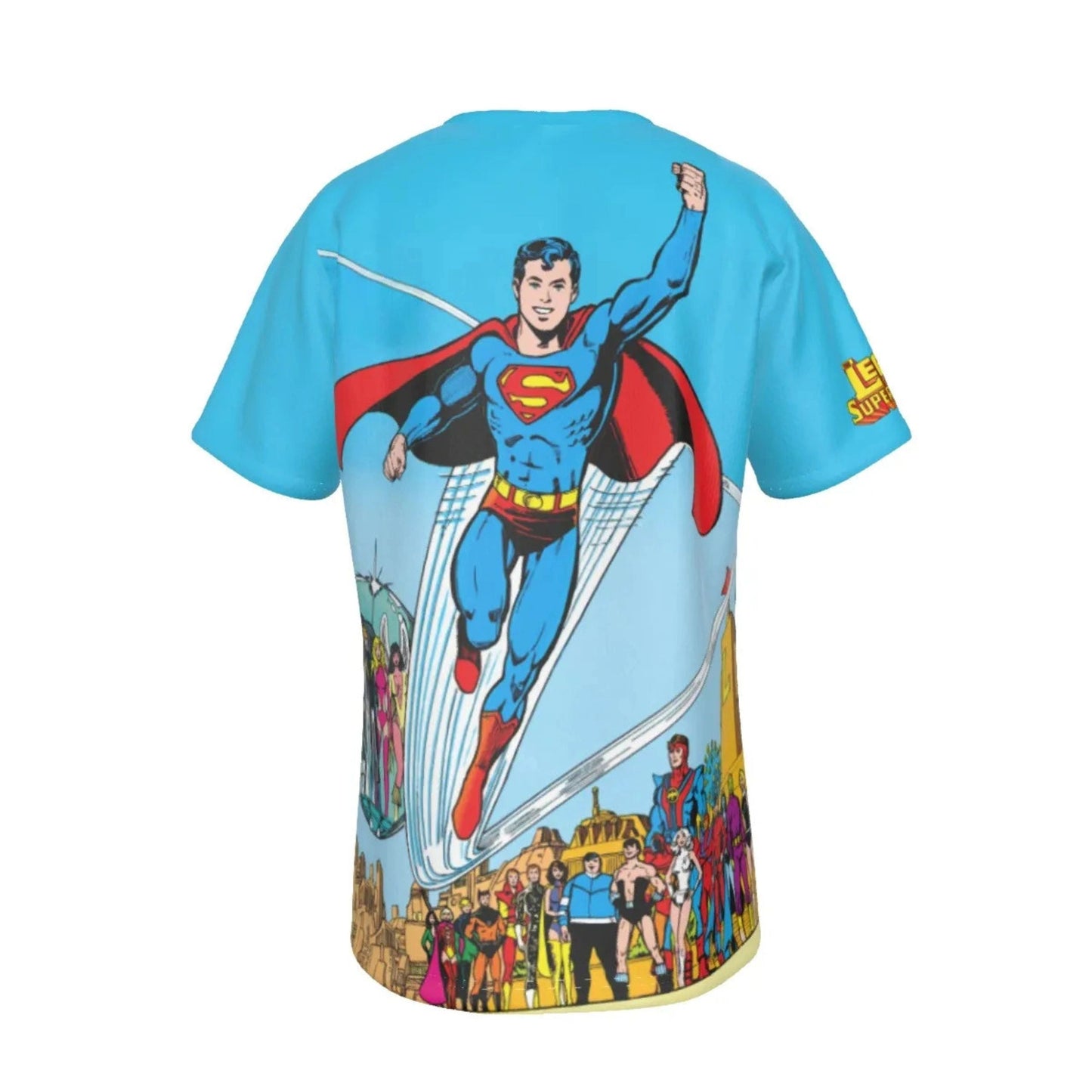 SUPERBOY RETURNS ALL-OVER PRINT SHIRT