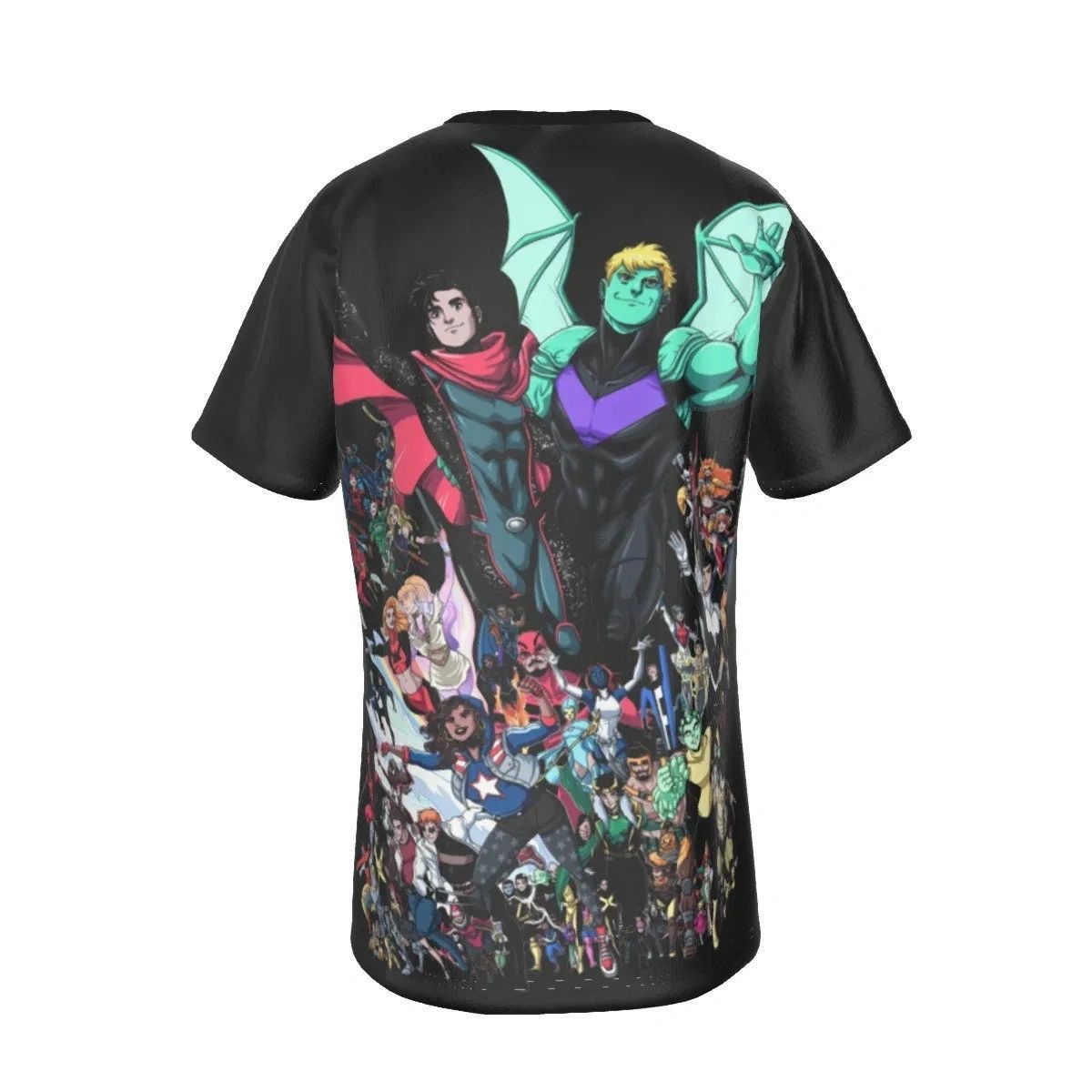 MARVEL AND DC GAY SHIRT - ALL LGBTQIA CHARACTERS - SECRET SALE
