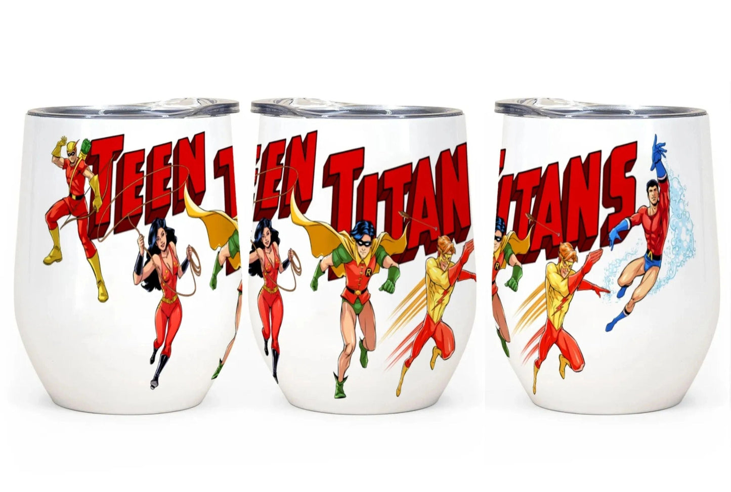 TEEN TITANS OG TEAM WINE TUMBLER (SPECIAL BUY)