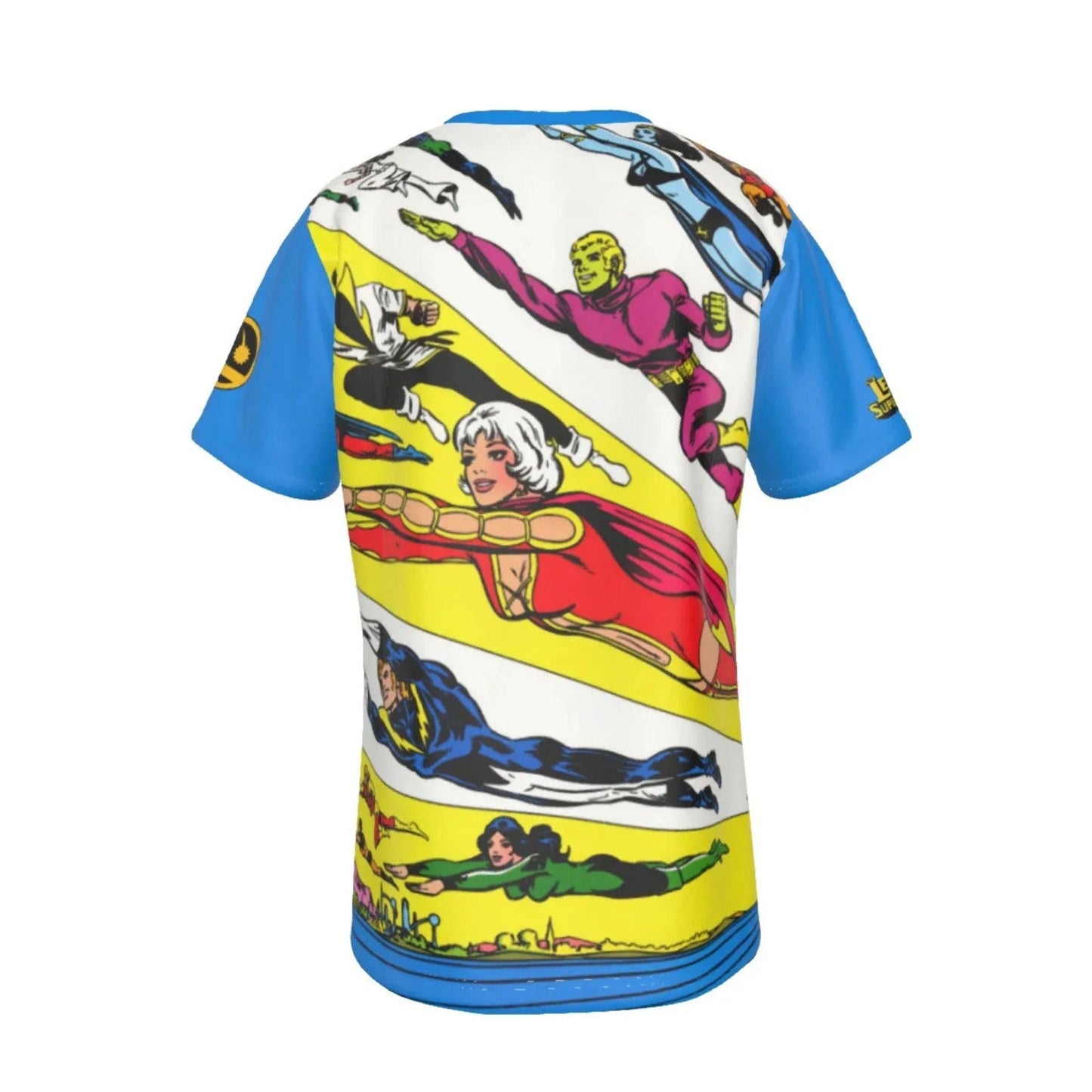SUPERBOY LEGION SUNRAYS ALL-OVER PRINT SHIRT
