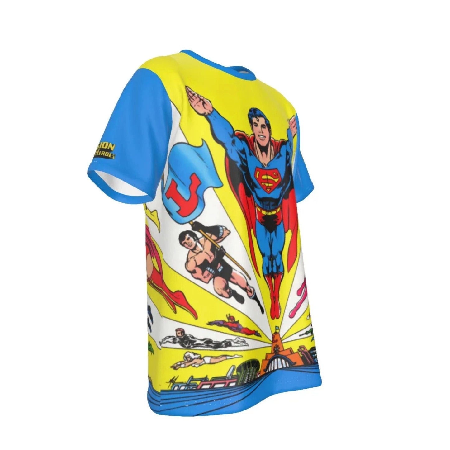 SUPERBOY LEGION SUNRAYS ALL-OVER PRINT SHIRT