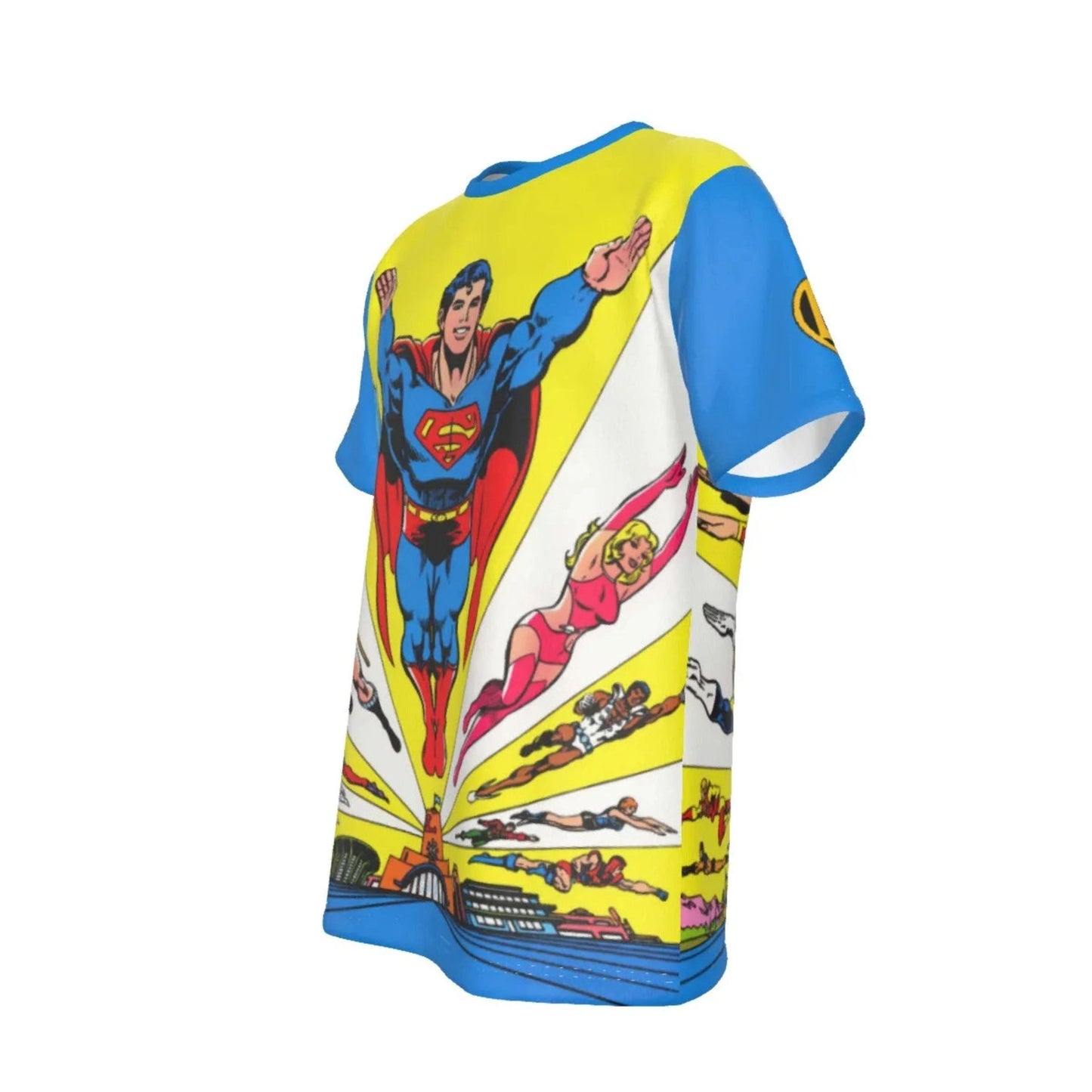 SUPERBOY LEGION SUNRAYS ALL-OVER PRINT SHIRT