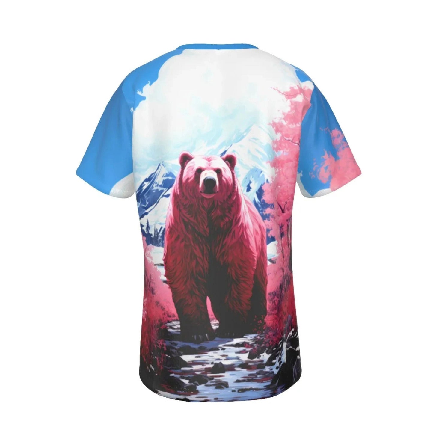 RAINBOW BEARS -PINK - ALL-OVER PRINT SHIRT and tank