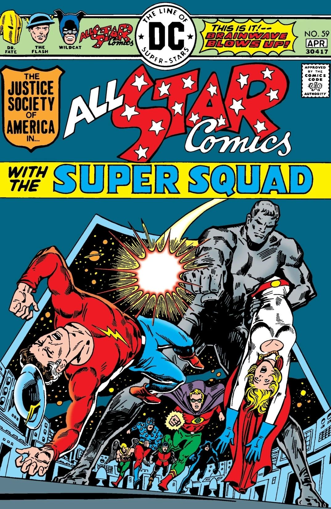 COVER ALL STAR COMICS 59- POWERGIRL