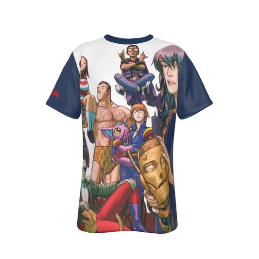 NEW DOOM PATROL ALL-OVER PRINT SHIRT AND TANK TOP