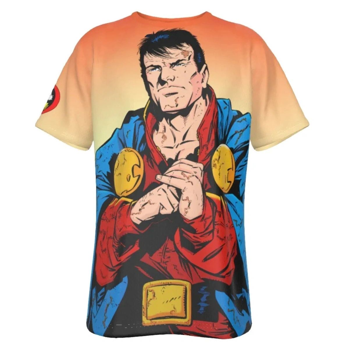 MON-EL (GIFFEN) ALL-OVER PRINT SHIRT AND TANK TOP