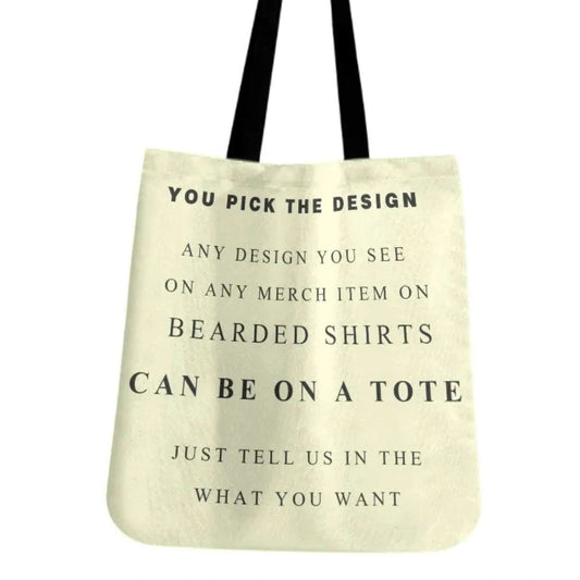 I CAN'T WAIT CUSTOM TOTE BAG