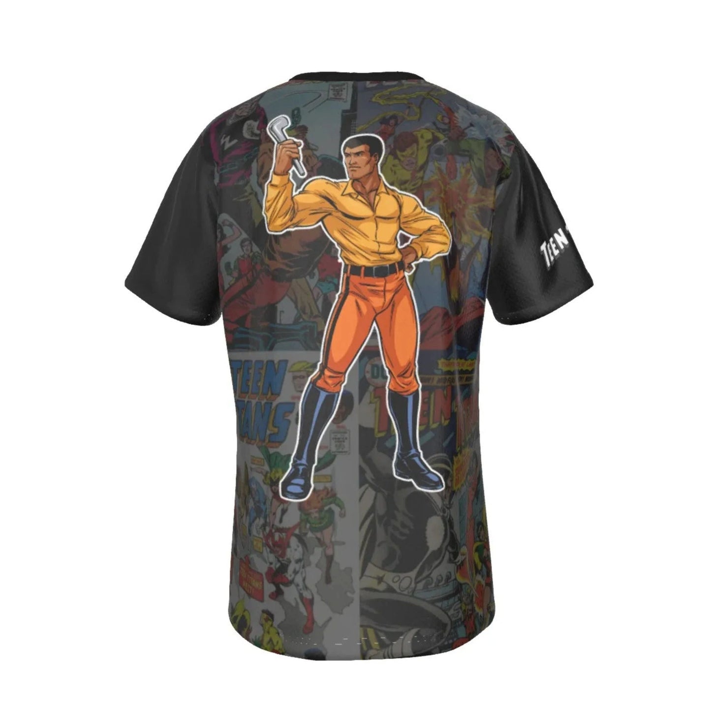 MAL FROM TEEN TITANS ALL-OVER PRINT SHIRT