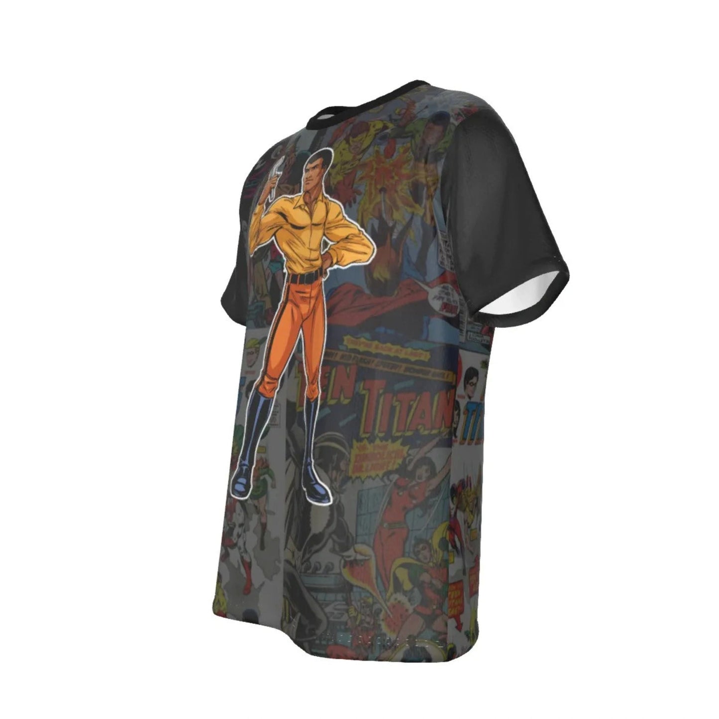 MAL FROM TEEN TITANS ALL-OVER PRINT SHIRT