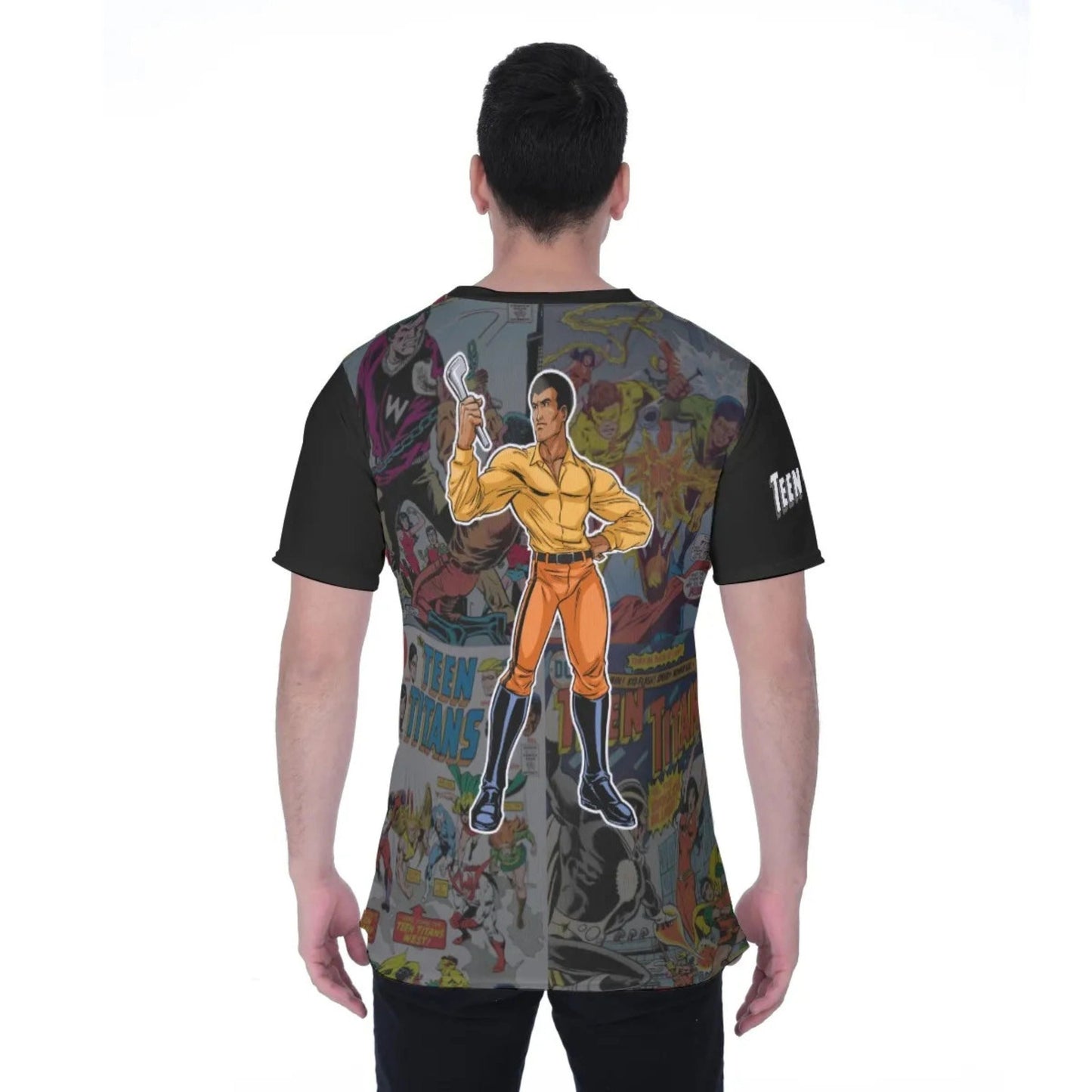 MAL FROM TEEN TITANS ALL-OVER PRINT SHIRT