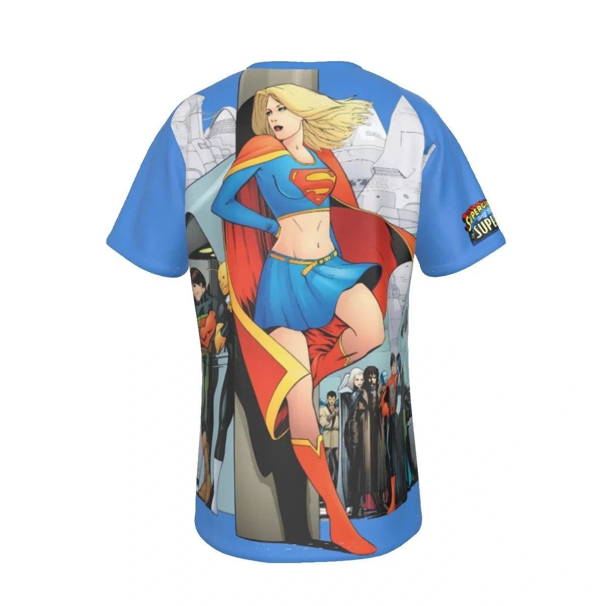 SUPERGIRL AND THE LEGION ALL-OVER PRINT SHIRT AND TANK TOP