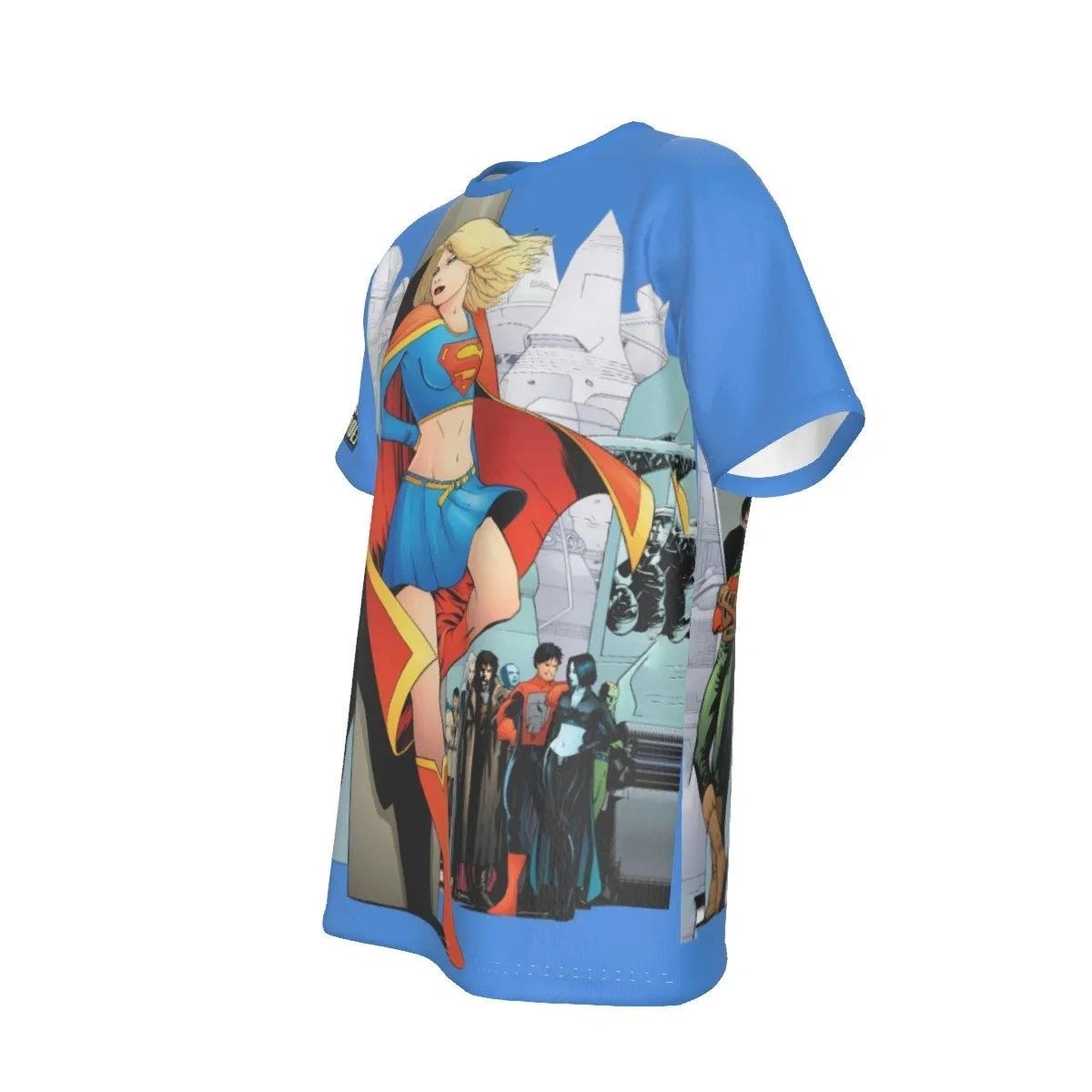 SUPERGIRL AND THE LEGION ALL-OVER PRINT SHIRT AND TANK TOP