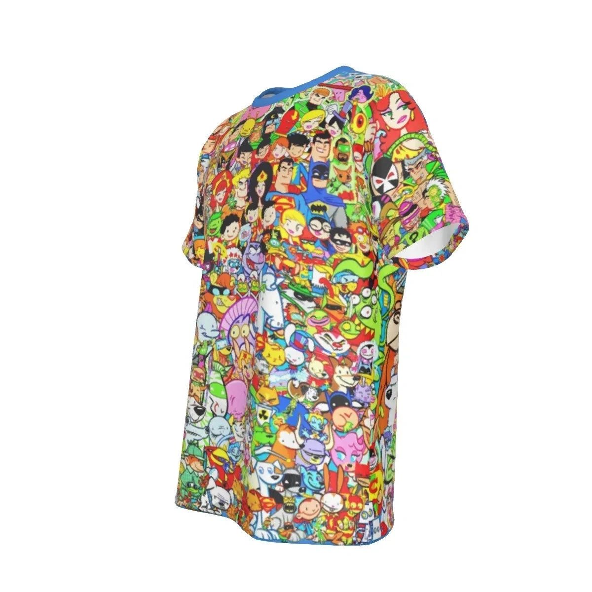 DC CARTOONS ALL-OVER PRINT SHIRT AND TANK TOP