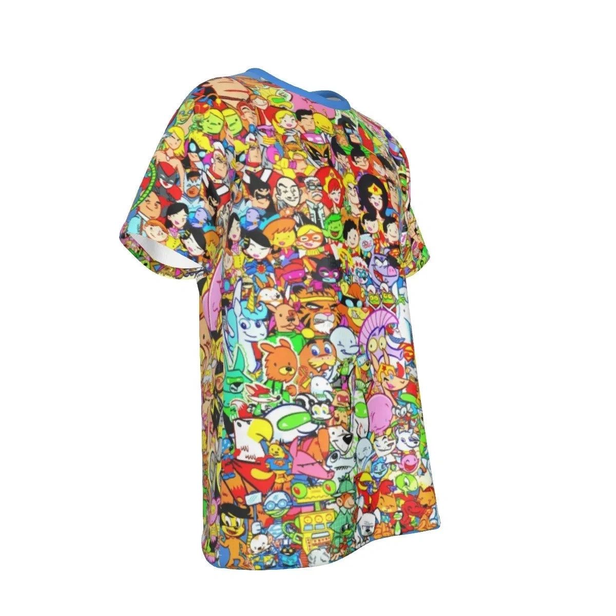 DC CARTOONS ALL-OVER PRINT SHIRT AND TANK TOP