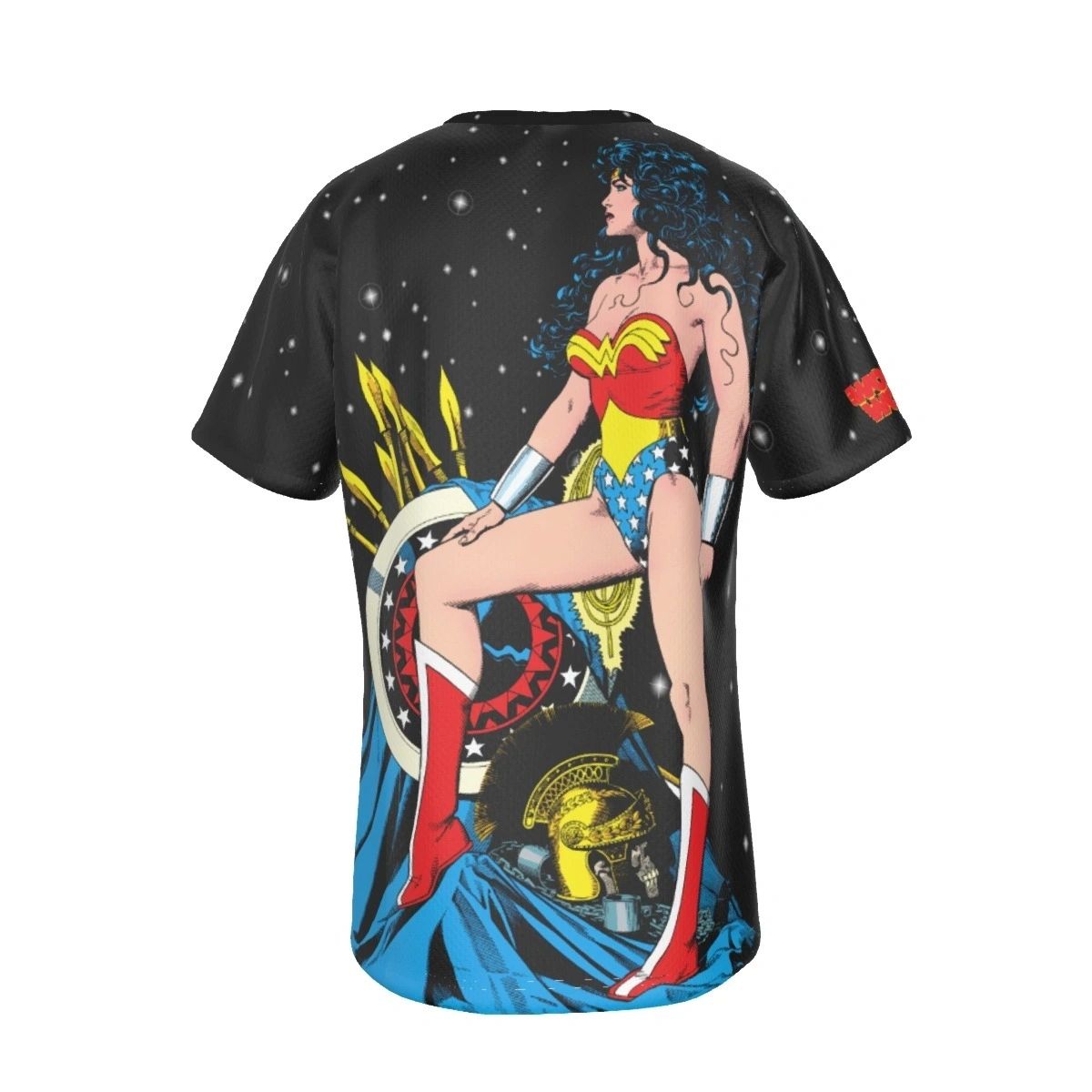 WONDER WOMAN ALL-OVER PRINT SHIRT AND TANK TOP