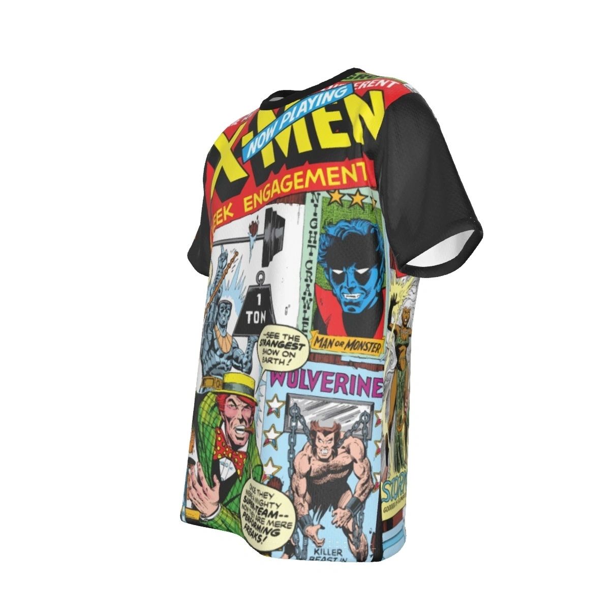 XMEN 111 ALL OVER PRINT COVER SHRIT - SECRET SALE