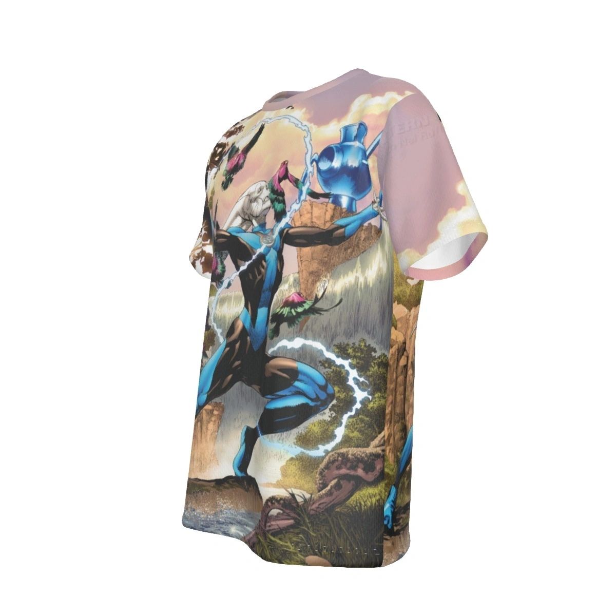 SAINT WALKER BLUE LANTERN ALL OVER PRINT TSHIRT