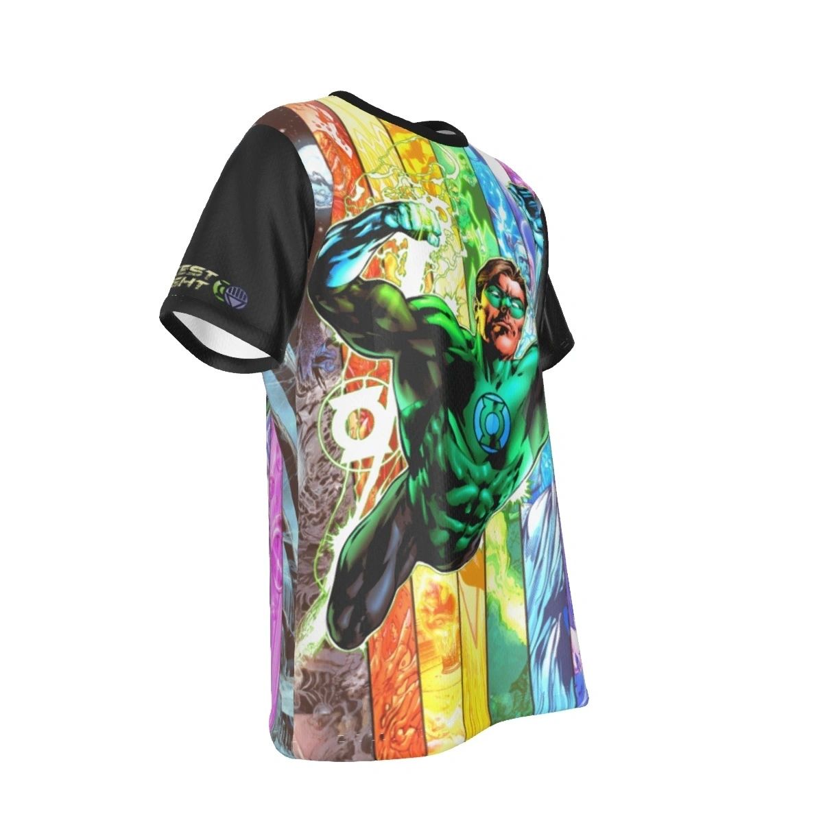 GREEN LANTERN RAINBOW CORPS ALL OVER PRINT TSHIRT