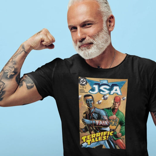 COVER JSA 70 - MR. TERRIFIC