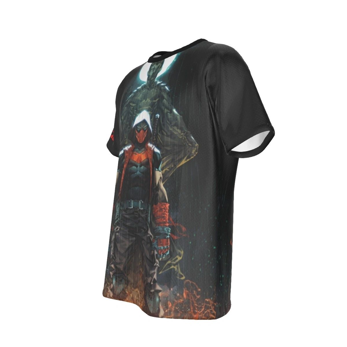 RED HOOD ALL-OVER PRINT SHIRT AND TANK TOP