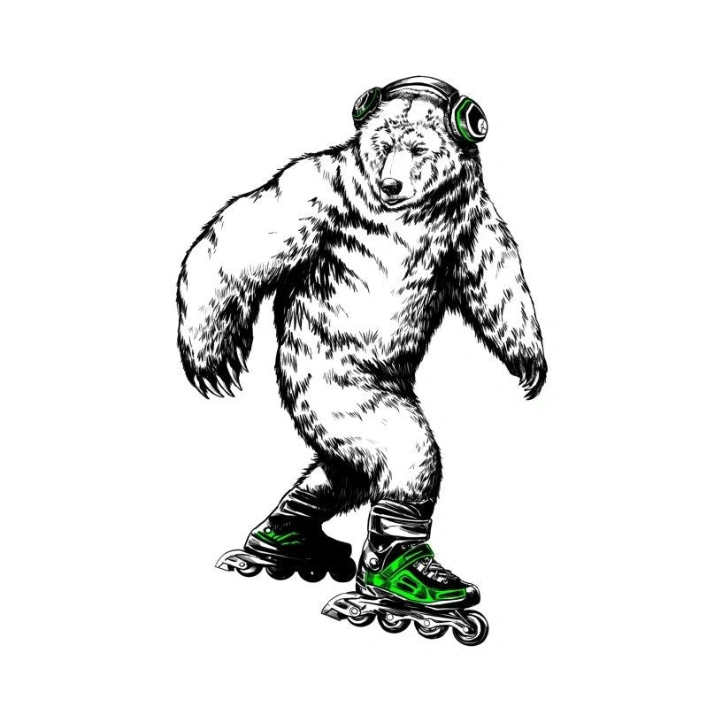 Skate Bear