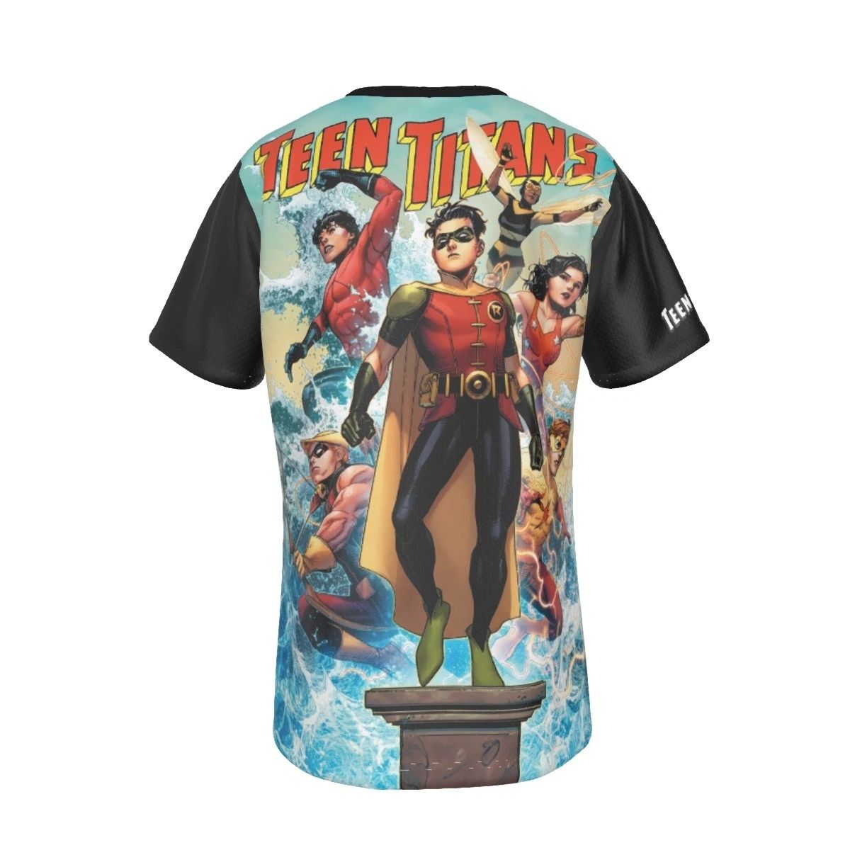 BUMBLEBEE/TEEN TITANS ALL-OVER PRINT SHIRT