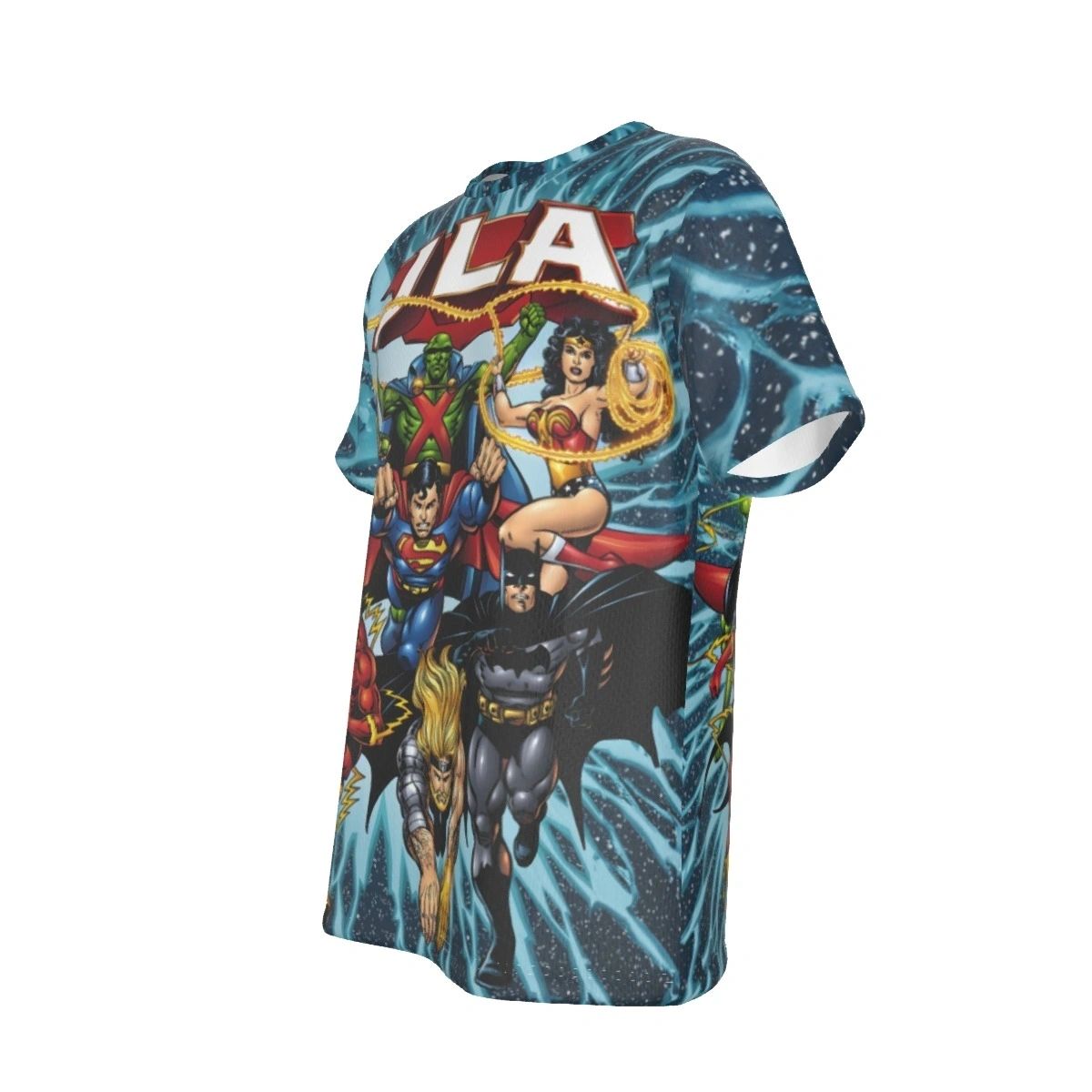 JLA V11 ALL-OVER PRINT SHIRT AND TANK TOP