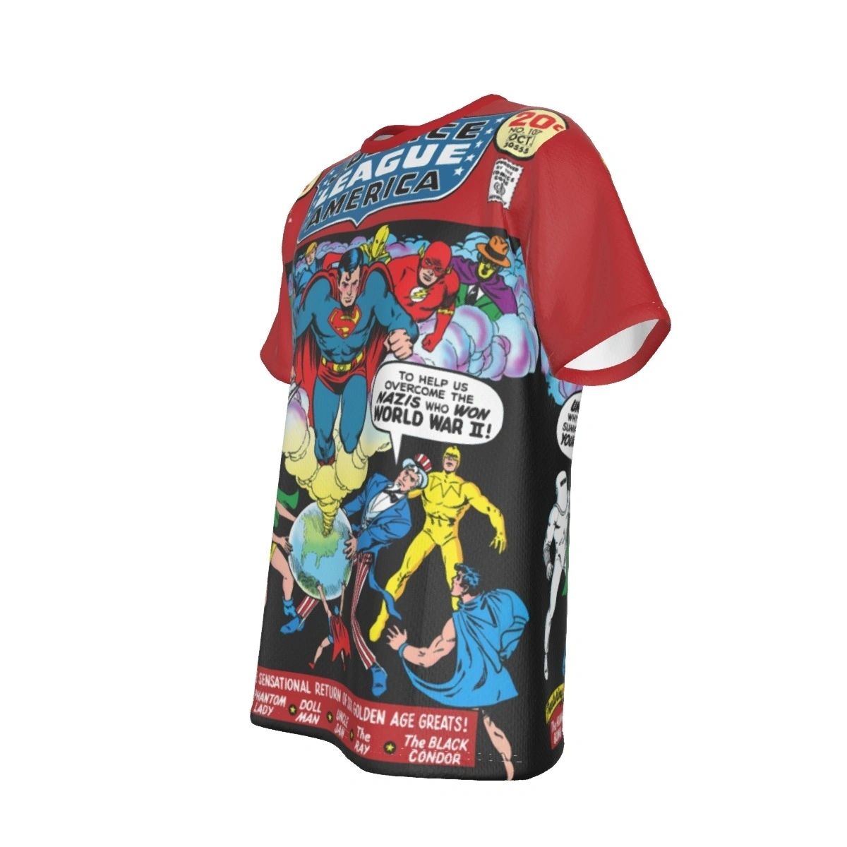 JLA 107 FREEDOM FIGHTERS ALL-OVER PRINT SHIRT AND TANK TOP