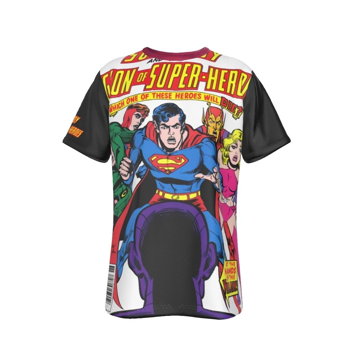 SUPERBOY 228 COVER CHEMICAL KING ALL-OVER PRINT SHIRT AND TANK TOP