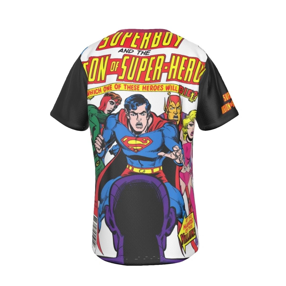 SUPERBOY 228 COVER CHEMICAL KING ALL-OVER PRINT SHIRT AND TANK TOP