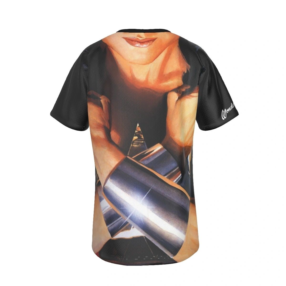 WONDER WOMAN ROSS CLOSEUP ALL-OVER PRINT SHIRT AND TANK TOP