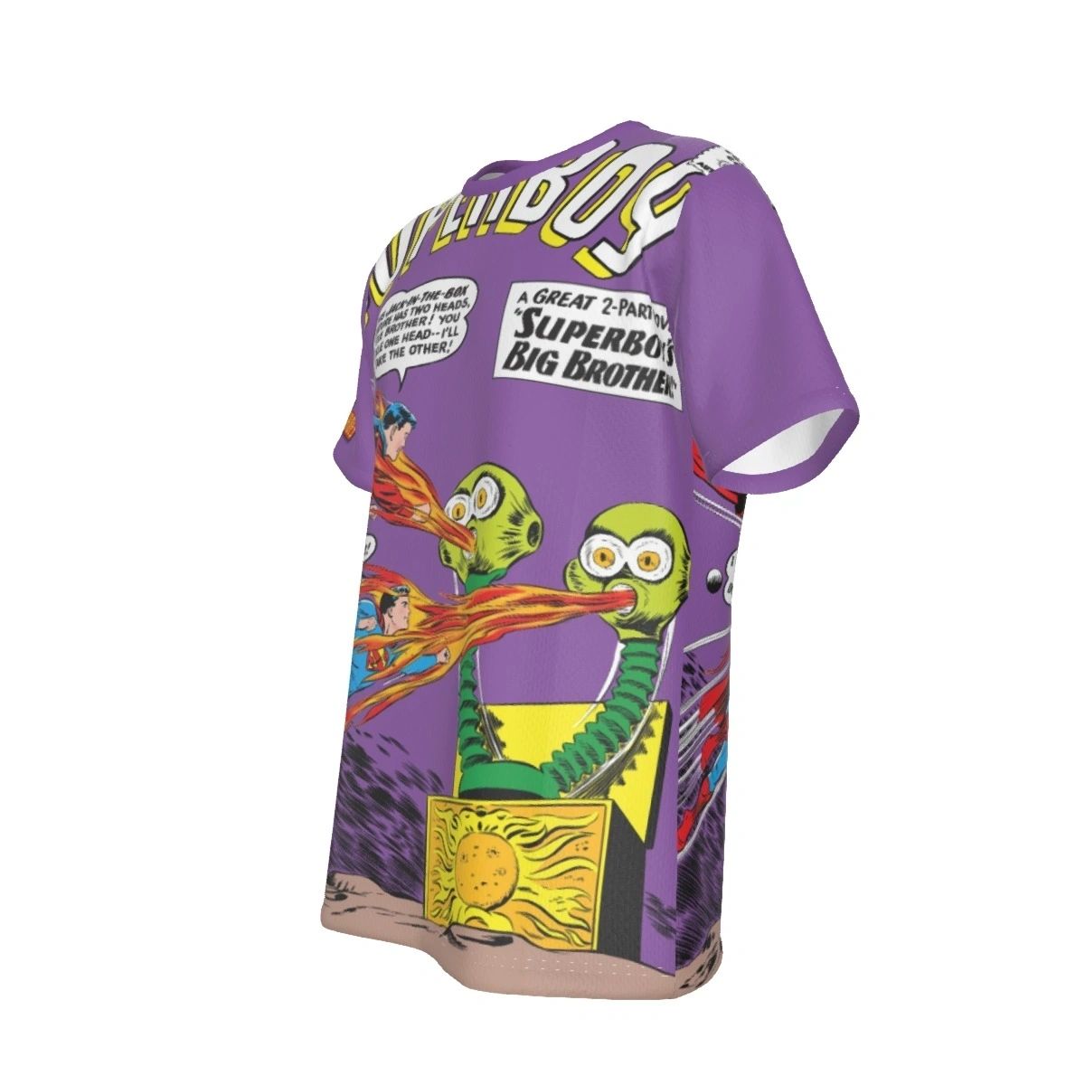SUPERBOY 89 COVER ALL-OVER PRINT SHIRT AND TANK TOP
