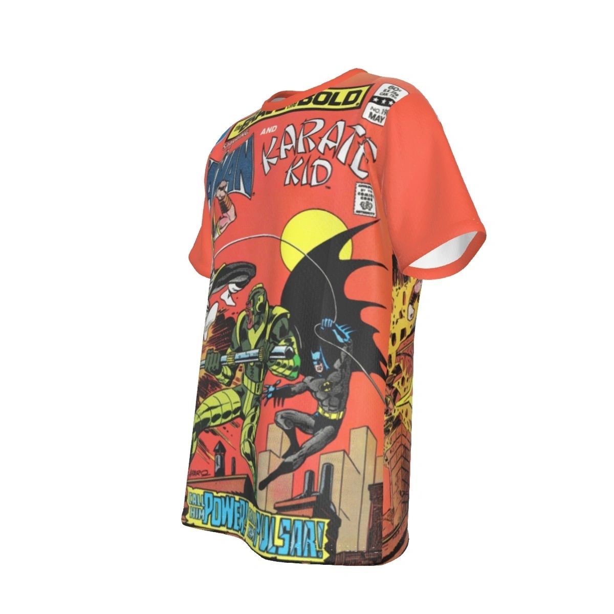 BATMAN & KARATE KID - RAVE & BOLD 198 COVER ALL-OVER PRINT SHIRT AND TANK TOP