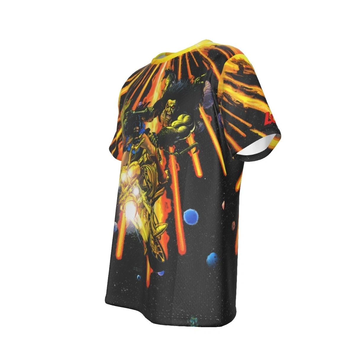 SUPERGIRL & LOBO -BRAVE & BOLD 4 COVER ALL-OVER PRINT SHIRT AND TANK TOP
