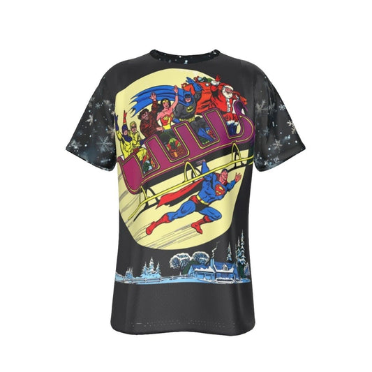 SILVER AGE XMAS COVER ALL-OVER PRINT SHIRT AND TANK TOP