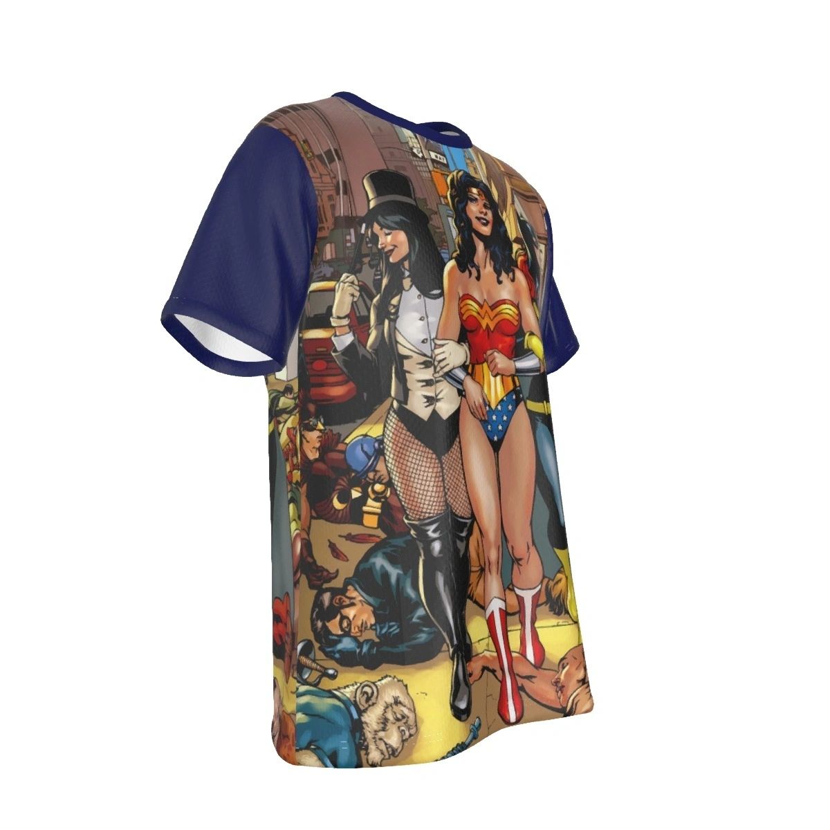 ZATANNA WONDER WOMAN BATGIRL BNB COVER ALL-OVER PRINT SHIRT AND TANK TOP