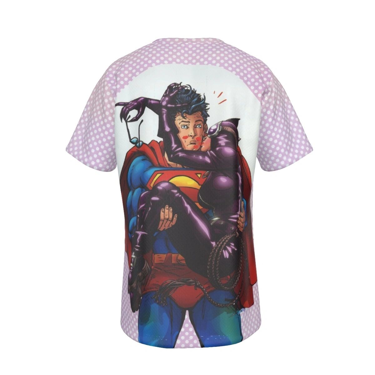 SUPERMAN CATWOMAN BNB COVER ALL-OVER PRINT SHIRT AND TANK TOP